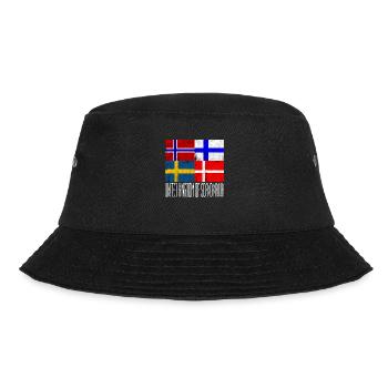 Scandinavia United - Bucket Hat - black - Front - Lela (165cm)