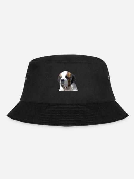 Bernhardiner - Bucket Hat - Schwarz