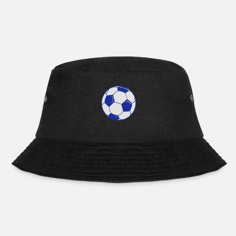 Fußball - Bucket Hat - Schwarz