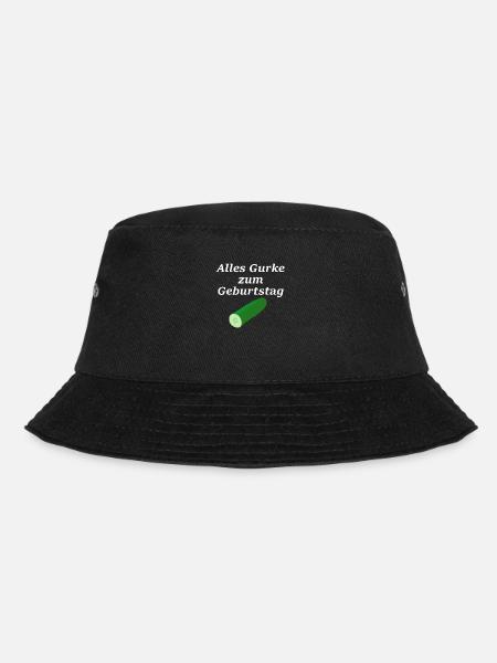 Alles Gurke - Bucket Hat - Schwarz