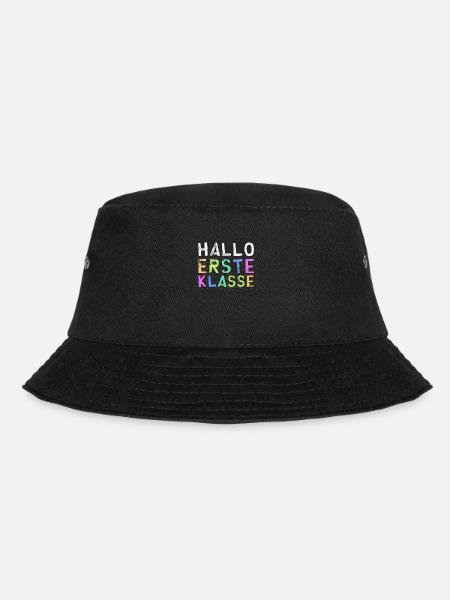 Schulbeginn Lehrer Lehrerin Geschenk Erste Klasse - Bucket Hat - Schwarz