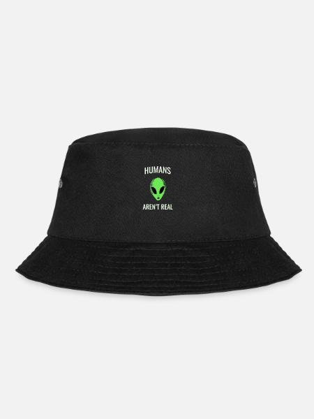 funny - Bucket Hat - black