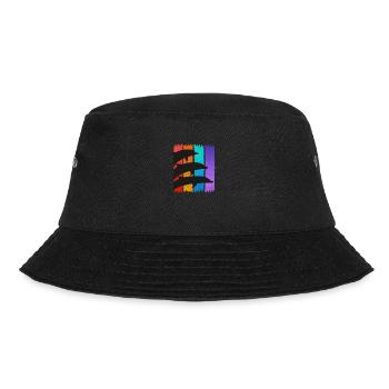 Dolphin dolphins - Bucket Hat - black - Front - Lela (165cm)