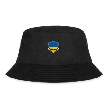 Ukraine - Bucket Hat - Schwarz - Vorne - Lela (165cm)