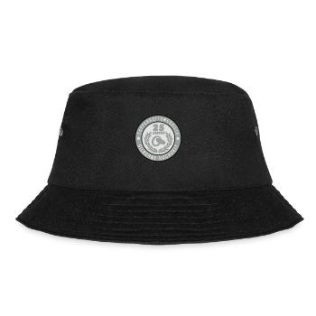 Tapferkeitsmedaille 25 Jahre Silberne Hochzeit 3C - Bucket Hat - black - Front - Lela (165cm)