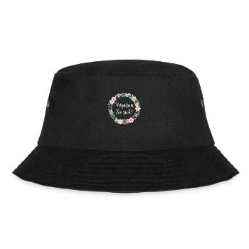 Verpissen Sie sich! - Bucket Hat - Schwarz - Vorne - Lela (165cm)