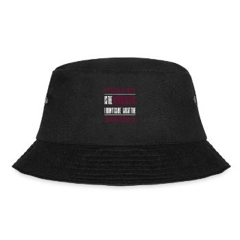psychologist - Bucket Hat - black - Front - Lela (165cm)
