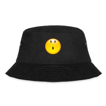 Smiley Glossy Speechless - Bucket Hat - black - Front - Lela (165cm)