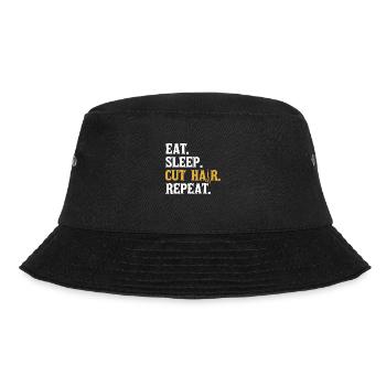 hair stylist - Bucket Hat - black - Front - Lela (165cm)