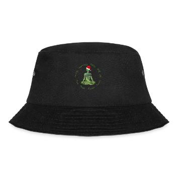 christmas multilingual yoga - Bucket Hat - black - Front - Lela (165cm)