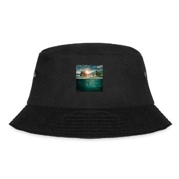 Underwater world of imagination - Bucket Hat - black - Front - Lela (165cm)