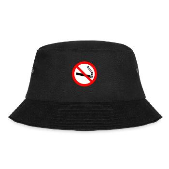 No smoking sign - Bucket Hat - black - Front - Lela (165cm)