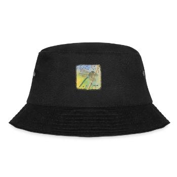 Libelle - Bucket Hat - Schwarz - Vorne - Lela (165cm)