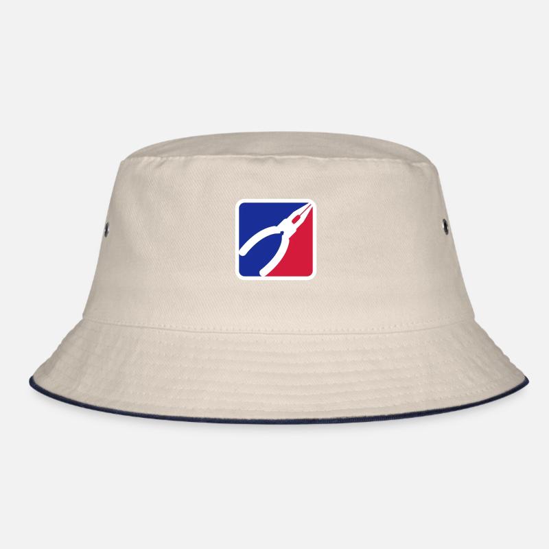 Pliers tool logo Bucket Hat