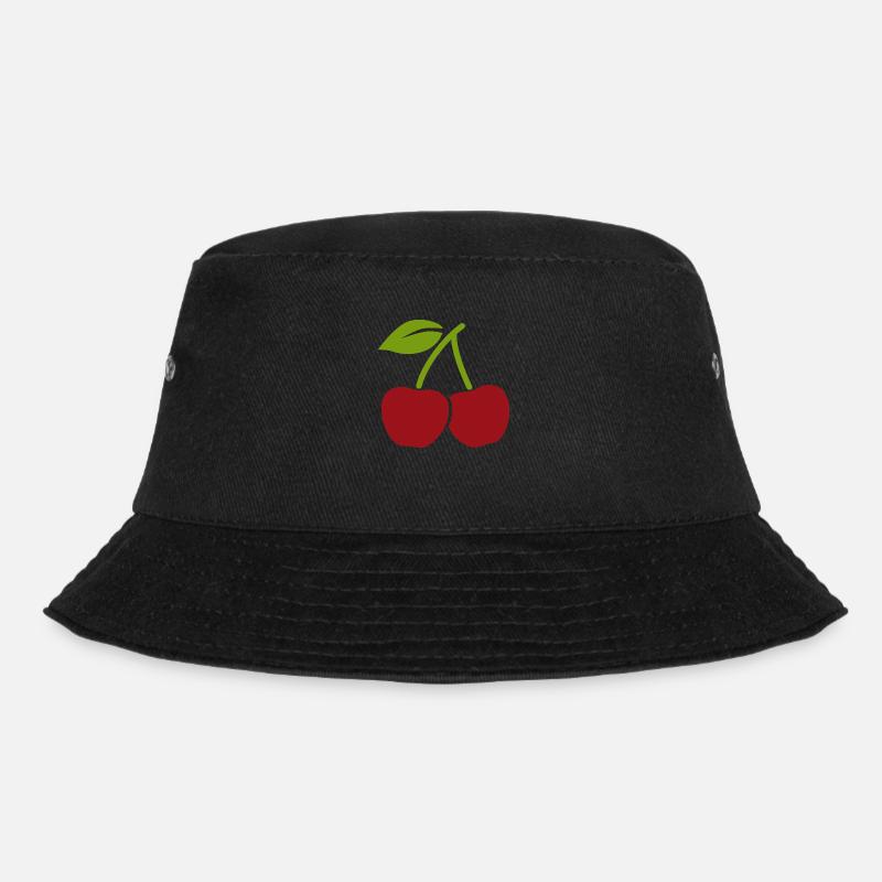 KIRSCHEN - Bucket Hat - Schwarz