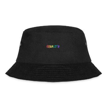 LGBT - equality - Bucket Hat - black - Front - Lela (165cm)