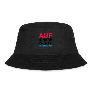 innere werte - Bucket Hat - Schwarz - Vorne - Lela (165cm)