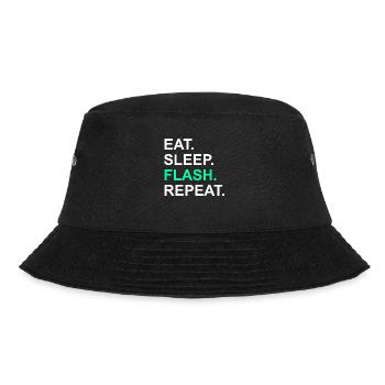 Eat Sleep Flash Repeat Boulder Bouldern Escalade - Bob - noir - Devant - Lela (165cm)