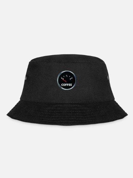Kaffee-Brennstoff - Bucket Hat - Schwarz