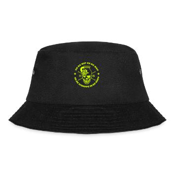 HipHop Hessen - Bucket Hat - Schwarz - Vorne - Lela (165cm)