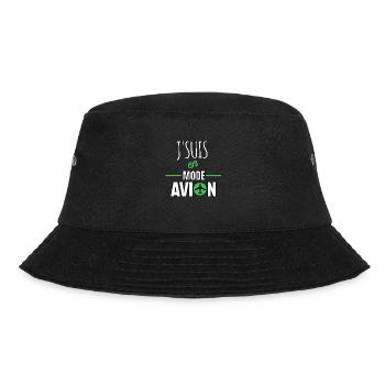 J’suis en mode avion - Bob - noir - Devant - Lela (165cm)
