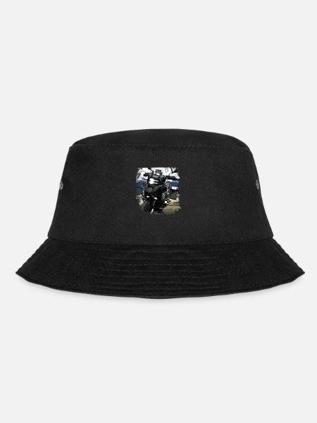 Poster Motorrad GS - Bucket Hat - Schwarz