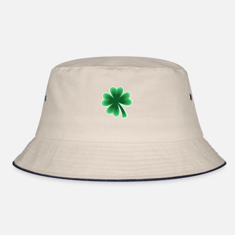 vierblättriges Kleeblatt Bucket Hat