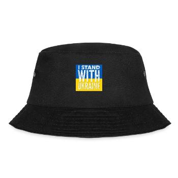 Ukraine - Bucket Hat - black - Front - Lela (165cm)