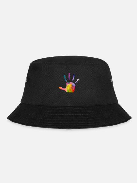 Damen, Herre, kinder T-shirt für jeden Anlass - Bucket Hat - Schwarz