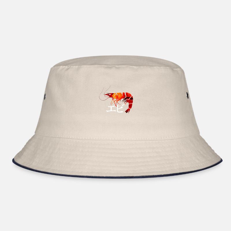 Shrimp_red Bucket Hat