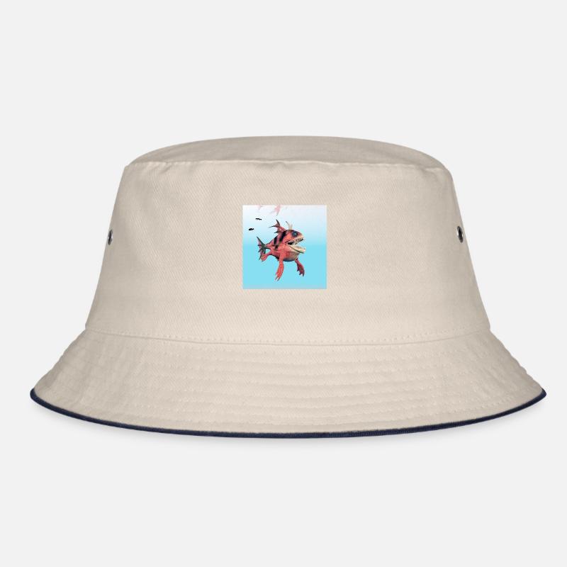 Monstrous fish Bucket Hat