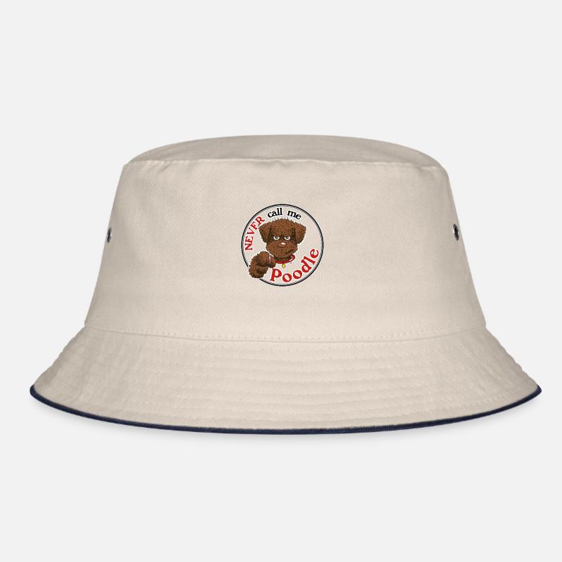 Poodle1 3 Bucket Hat