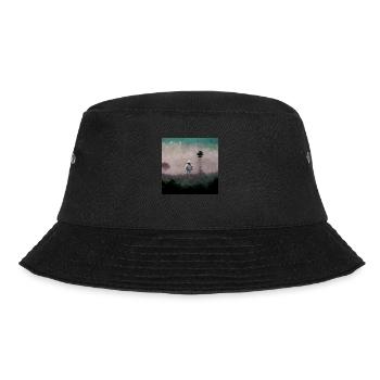 Lonely Voyager 042 - Bucket Hat - Schwarz - Vorne - Lela (165cm)