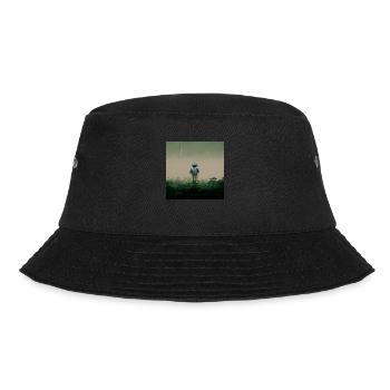 Lonely Voyager 059 - Bucket Hat - Schwarz - Vorne - Lela (165cm)