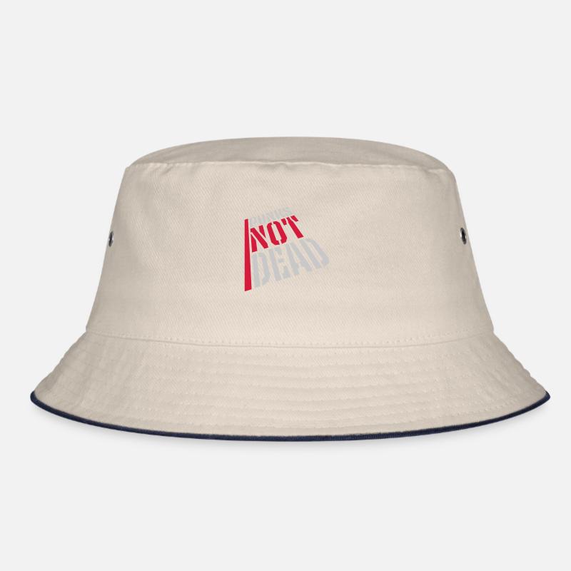 punks not dead quote Bucket Hat
