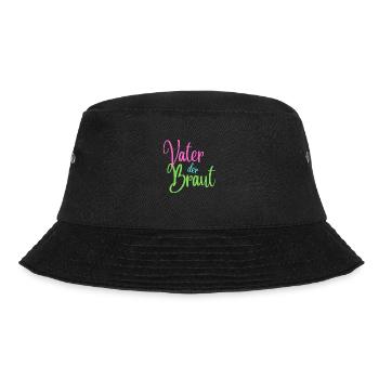 Vater der Braut - Bucket Hat - Schwarz - Vorne - Lela (165cm)