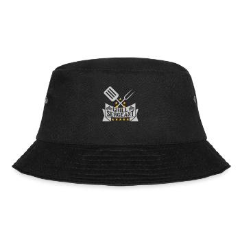 Grill Sergeant Barbecue Grillfest - Bucket Hat - Schwarz - Vorne - Lela (165cm)