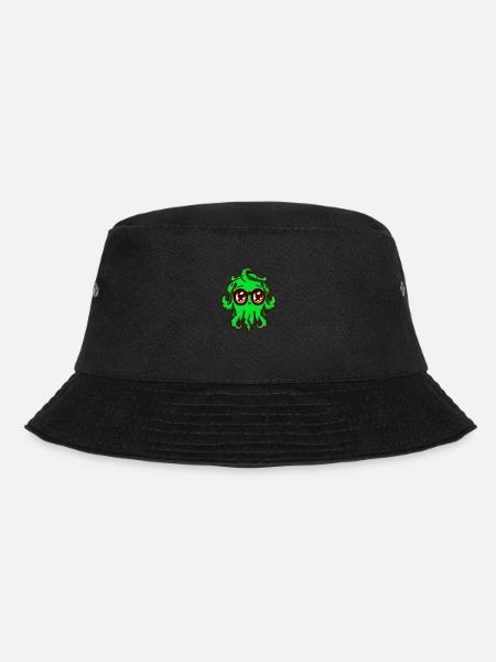 Kawaii Cthulhu - Bucket Hat - Schwarz