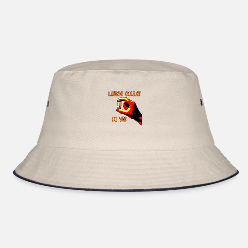 Let life flow Bucket Hat