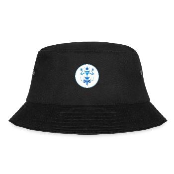 Mystique Collection ~ light blue ~ n°5 - Bucket Hat - black - Front - Lela (165cm)