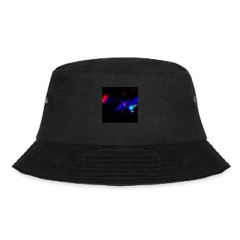Weltraum Auto - Bucket Hat - Schwarz - Vorne - Lela (165cm)