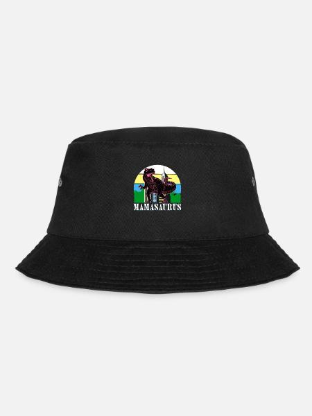 Mamasaurs Mother's day Gift idea - Bucket Hat - black