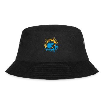 Colorful drop 2 koi - Bucket Hat - black - Front - Lela (165cm)