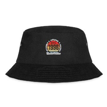 Erstaunlich seit 1996 - Jubiläum - Bucket Hat - Schwarz - Vorne - Lela (165cm)
