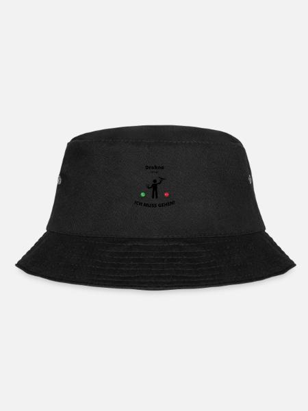Drohne ruft an - Bucket Hat - Schwarz