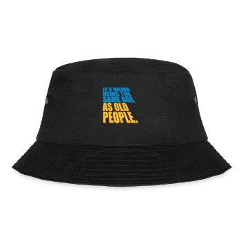 being old people age - Bucket Hat - black - Front - Lela (165cm)