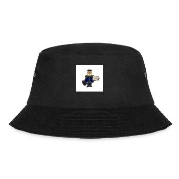 Dicke Post Comic - Bucket Hat - Schwarz - Vorne - Lela (165cm)
