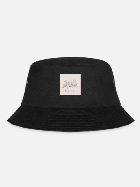 Friends - Bucket Hat - Schwarz