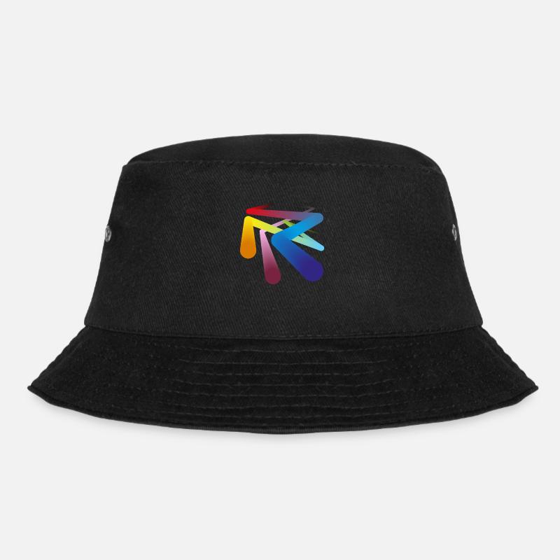 Farben Pipelines - Bucket Hat - Schwarz