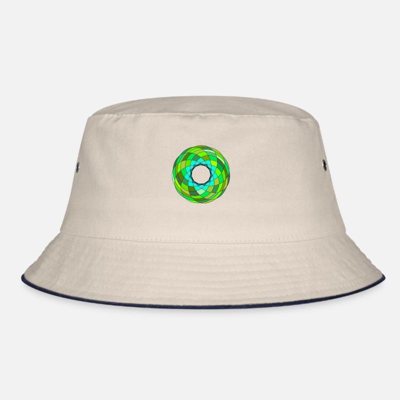 Green iris Bucket Hat